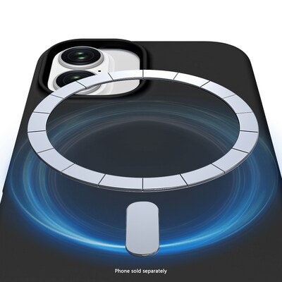 SaharaCase Venture Series MagSafe Compatible Phone Case for iPhone 17, Shock Absorbing, Scorpion Black (CP00917)