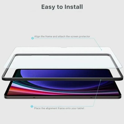 SaharaCase ZeroDamage Ultra Strong Scratch-Resistant Tempered Glass Screen Protector for Galaxy Tab S10 FE+ (ZD-T00072)