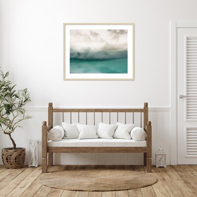 Amanti Art Transcend - The Wait by Urban Road Wood Framed Wall Art Print, 41 x 33 (A42675536183)