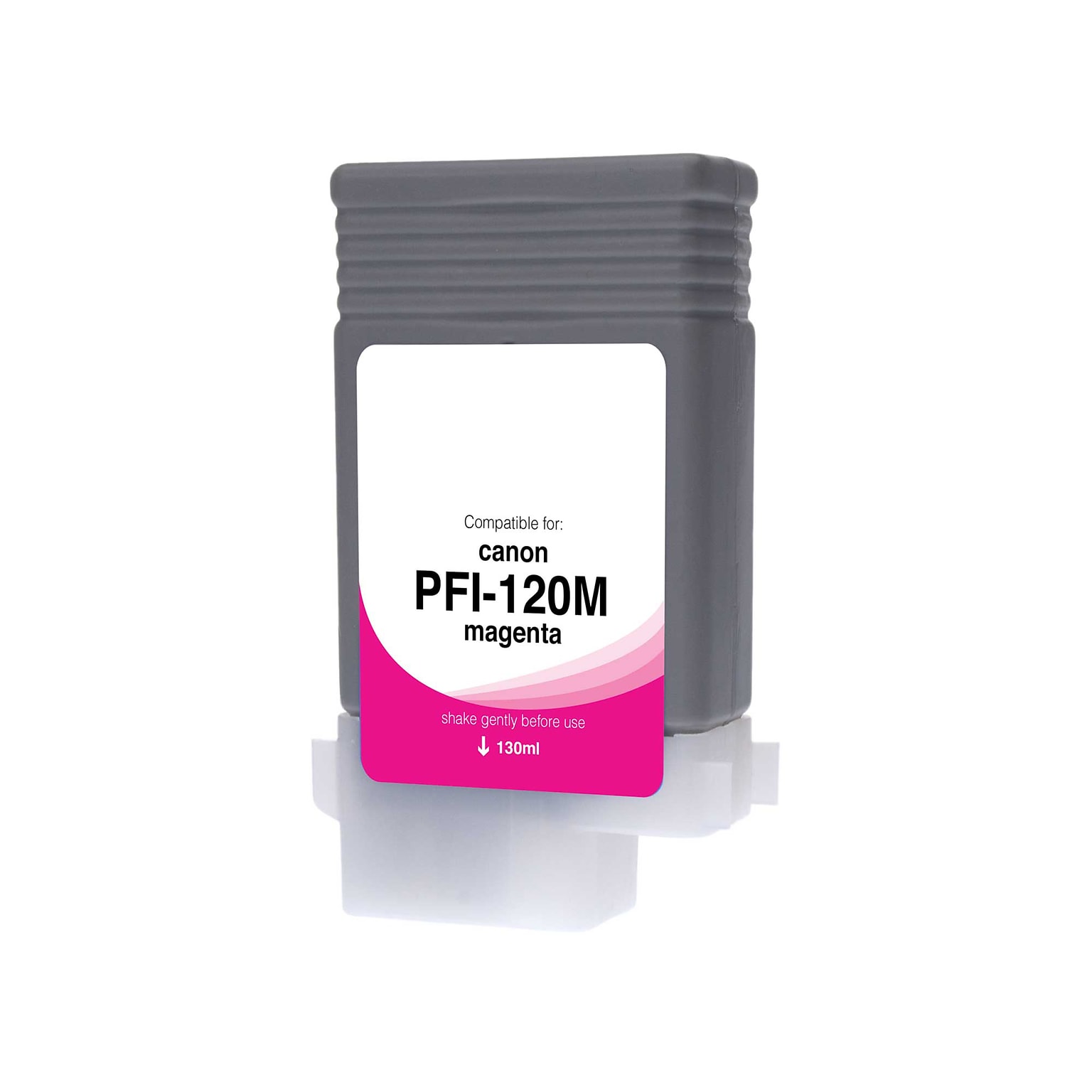 Clover Imaging Group Compatible Magenta Standard Yield Wide Format Inkjet Cartridge Replacement for Canon PFI-120 (2887C001)