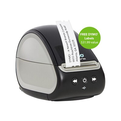 FREE DYMO Address Labels ($31.99 value) with purchase of Dymo LabelWriter 550 Label Printer