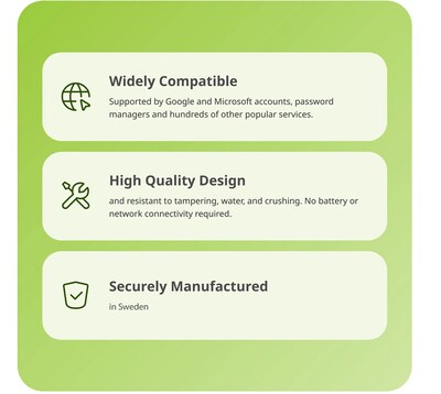 Yubico YubiKey 5C USB-C Security Key, Black (992-00005)