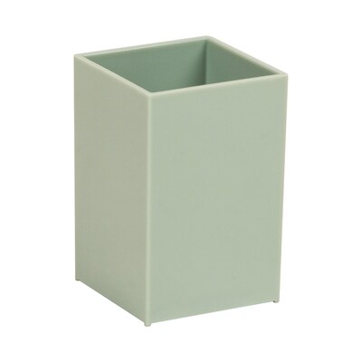 Staples Plastic Pen Cup, Sage Green (ST63862)