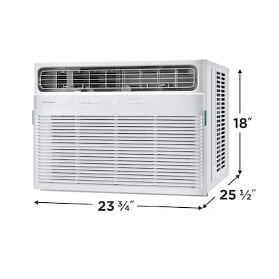 Frigidaire 230-Volt 18800 BTU Window Air Conditioner with Remote, White (FHWH184WB2)