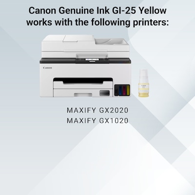 Canon GI-25 Yellow High Yield Ink Cartridge Refill (6279C001)