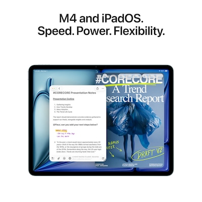 Apple iPad Air M4 Chip 11" Tablet, 128GB, Wi-Fi, Starlight  (MH334LL/A)