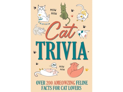 Crazy Cat Trivia, Chapter Book Softcover (49526)