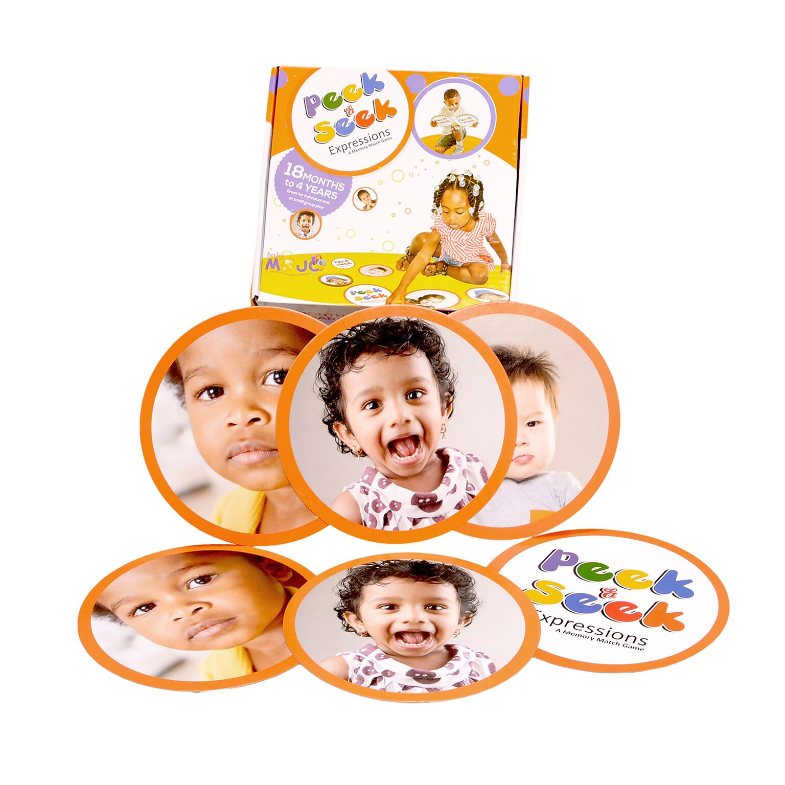 MOJO Seek and Peek Expression Match-Up Game (MJ-810001)