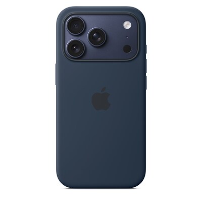 Apple Silicone MagSafe Phone Case for iPhone 17 Pro, Midnight (MGFH4ZM/A)