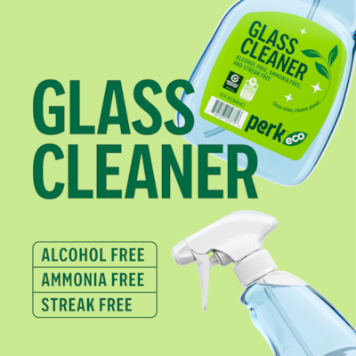 Perk Eco Glass Cleaner, Ready To Use, 32 oz. (PK611032-A)
