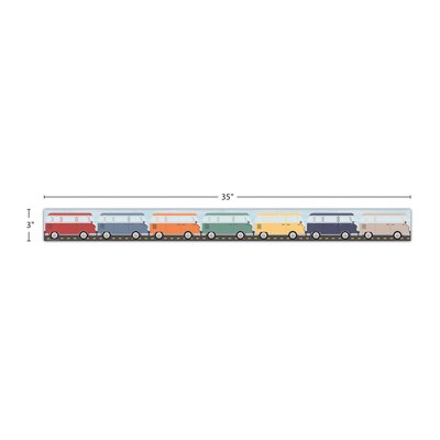 Teacher Created Resources Moving Mountains Straight Border Trim, 3" x 35", 24/Pack, 6 Packs/Bundle (TCR9233-6)