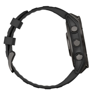 Garmin fenix 8 AMOLED Multisport GPS Smartwatch, Carbon Gray & Black, 47mm (GRM0290420)