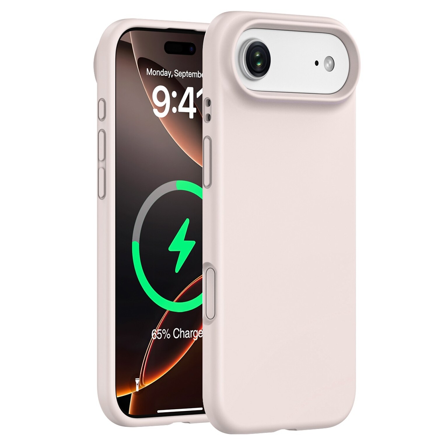 SaharaCase Venture Series MagSafe Compatible Phone Case for iPhone 17 Air, Shock Absorbing, Desert Rose (CP00948)