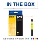 Epson T802 Yellow Standard Yield Ink Cartridge (T802420-S)