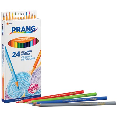 Prang Colored Pencils, Assorted Colors, 24/Box (X22240X)