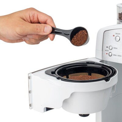 Capresso CoffeeTEAM GS 10-Cups Automatic Drip Coffee Maker, White (464.02)