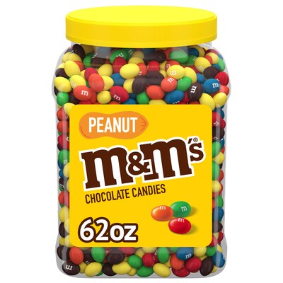 M&M's Minis Milk Chocolate Candy Bulk Jar 52 oz.