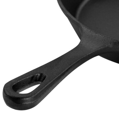 MegaChef Cast Iron 10" Frying Pan, Black (935117378M)