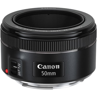 Canon EF 50mm f/1.8 STM Lens (0570C002)