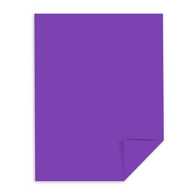 Astrobrights 65 lb. Cardstock Paper, 8.5" x 11", Gravity Grape, 250 Sheets/Ream (21971CT)