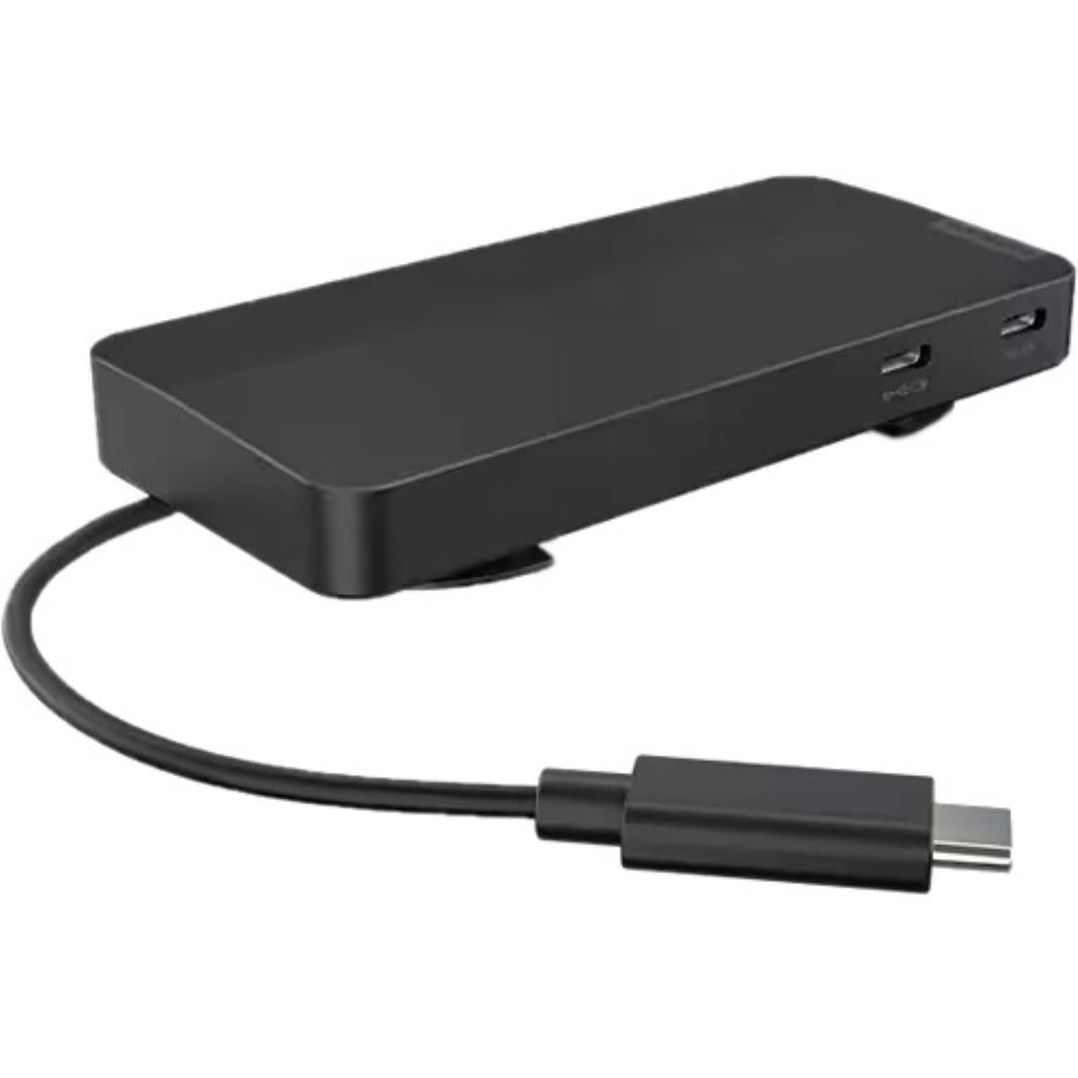 Lenovo Dual Display Travel Dock USB-C Universal Docking Station (40B90000US)