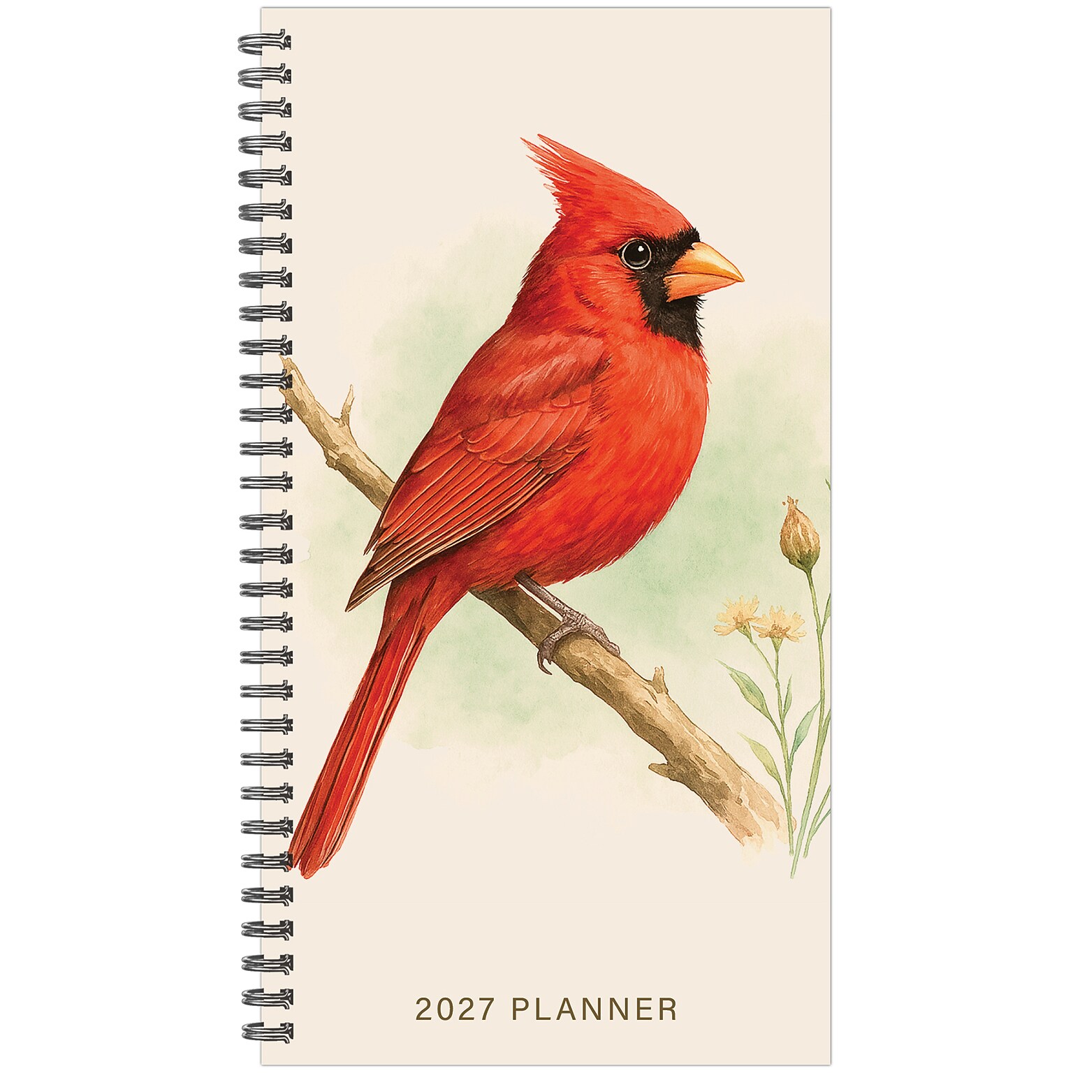 2027 Willow Creek Cardinal 3.5 x 6.5 Calendar Year Weekly & Monthly Standard Planner, Assorted Colors (66690)