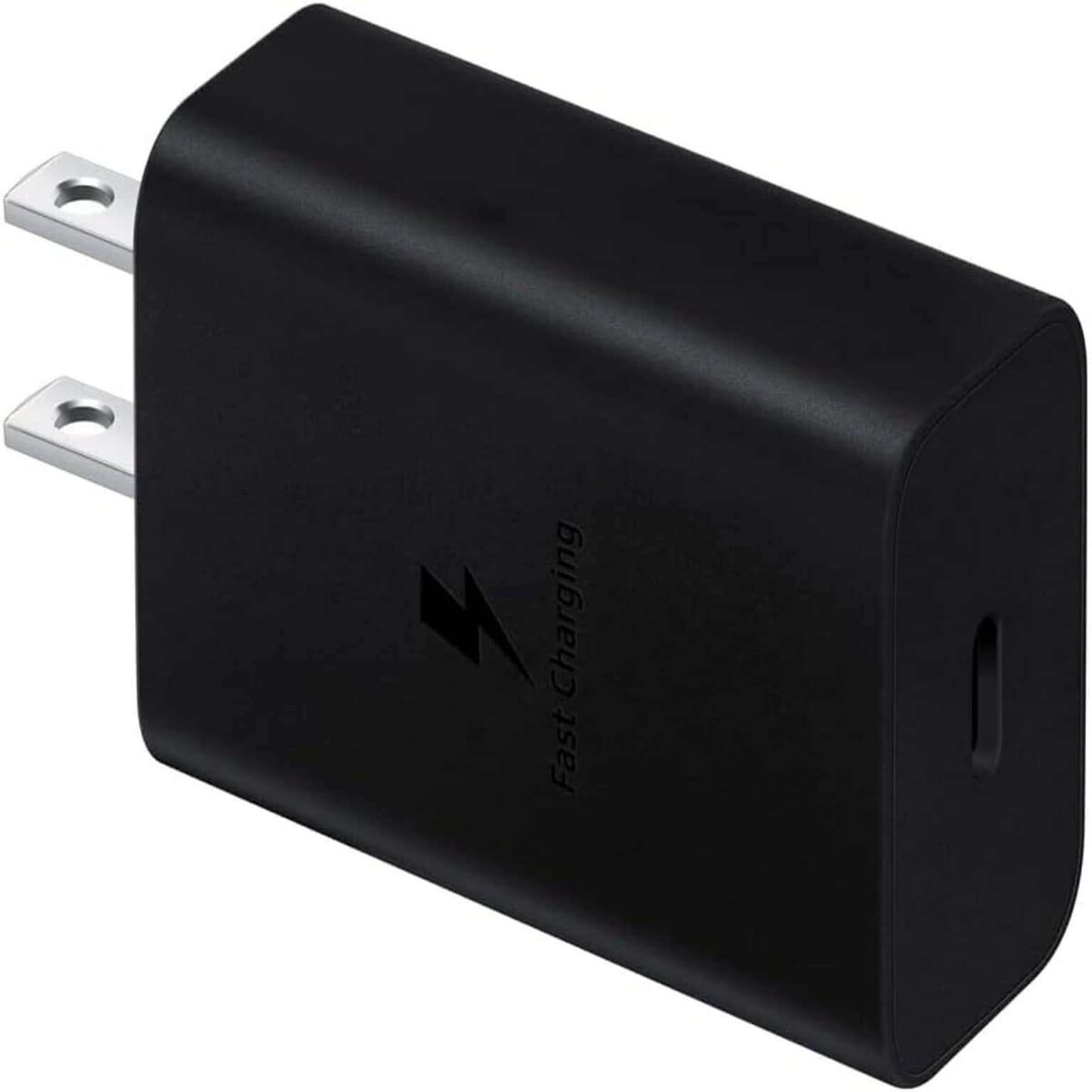 Samsung USB-C Wall Charger, 15W, Black (EP-T1510NBEGUS)
