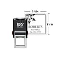 Custom 2000 Plus® PrintPro™ Q30 Self-Inking Square Holiday Stamp, 1-1/8 x 1-1/8
