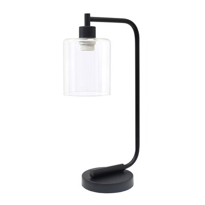 Simple Designs Bronson LED Desk Lamp, 18.8", Black, 4/Pack (LD1036-BLK-4PK)