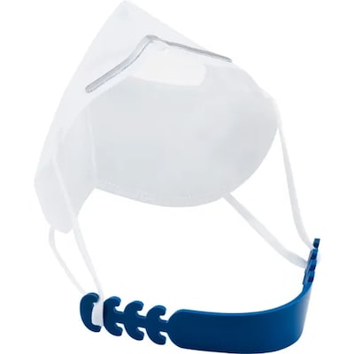 Global Industrial Face Mask Ear Savers, Blue, 50/Bag (290501)