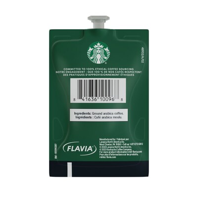 Starbucks Veranda Blend Coffee Flavia Freshpacks, Blonde Roast, 76/Carton (MDR01037)
