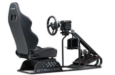 Next Level Racing Elite NLR-R002 GT Racing Chair for PC, USB, Bluetooth, Black