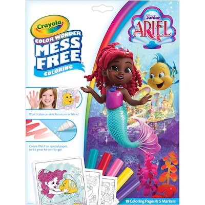 Crayola Color Wonder Ariel Foldalope, 18 Pages, 2/Bundle (BIN757015-2)