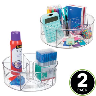 iDesign Plastic Organizer, Clear (27931M2)