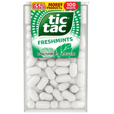 Tic Tac Freshmints, 12 Packs/Box (FEU00384)