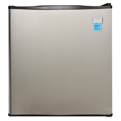 Avanti 1.7 Cu. Ft. Compact Refrigerator, Stainless Steel W/ Black, (AR17T3S)
