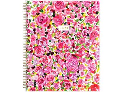 2023-2024 Blue Sky Travel Write Draw Parisian Roses 8.5 x 11 Academic Weekly & Monthly Planner (142611)