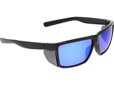 MCR Safety Swagger SR2 Safety Glasses, Blue Diamond Mirror Lens (SR218B)