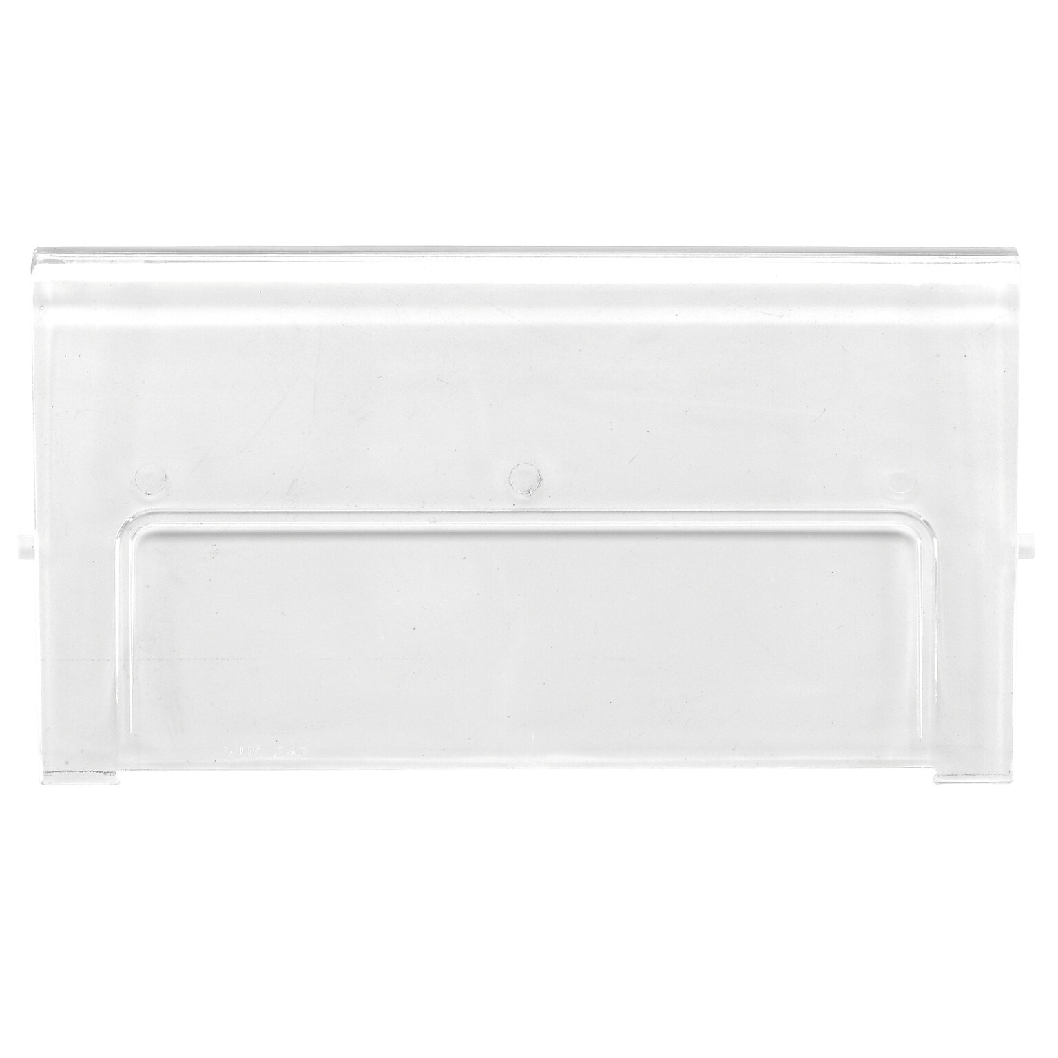 Quantum Storage Systems Stack and Hang Totes Windows, 14.75 x 8.25 x 7, 12/Carton (WUS240)
