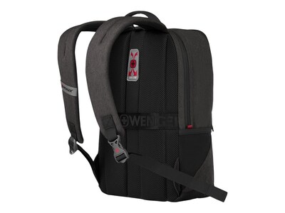 Wenger MX Reload Laptop Backpack, Heather Gray Polyester (611643)