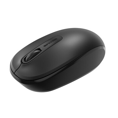 Incase Designed by Microsoft Wireless Mobile 1850 Ambidextrous Optical USB Mouse, Black (U7Z-00001)