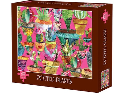 Willow Creek Potted Plants 500-Piece Jigsaw Puzzle (49014)