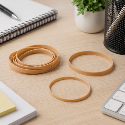 Staples Economy #54 Rubber Bands, Assorted Sizes, 300/Pack (28623-CC)