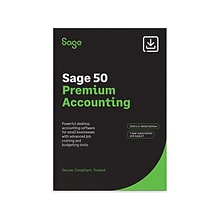 Sage 50 Premium Accounting 2024 for 3 Users, Windows, Download (SAG303800V039)