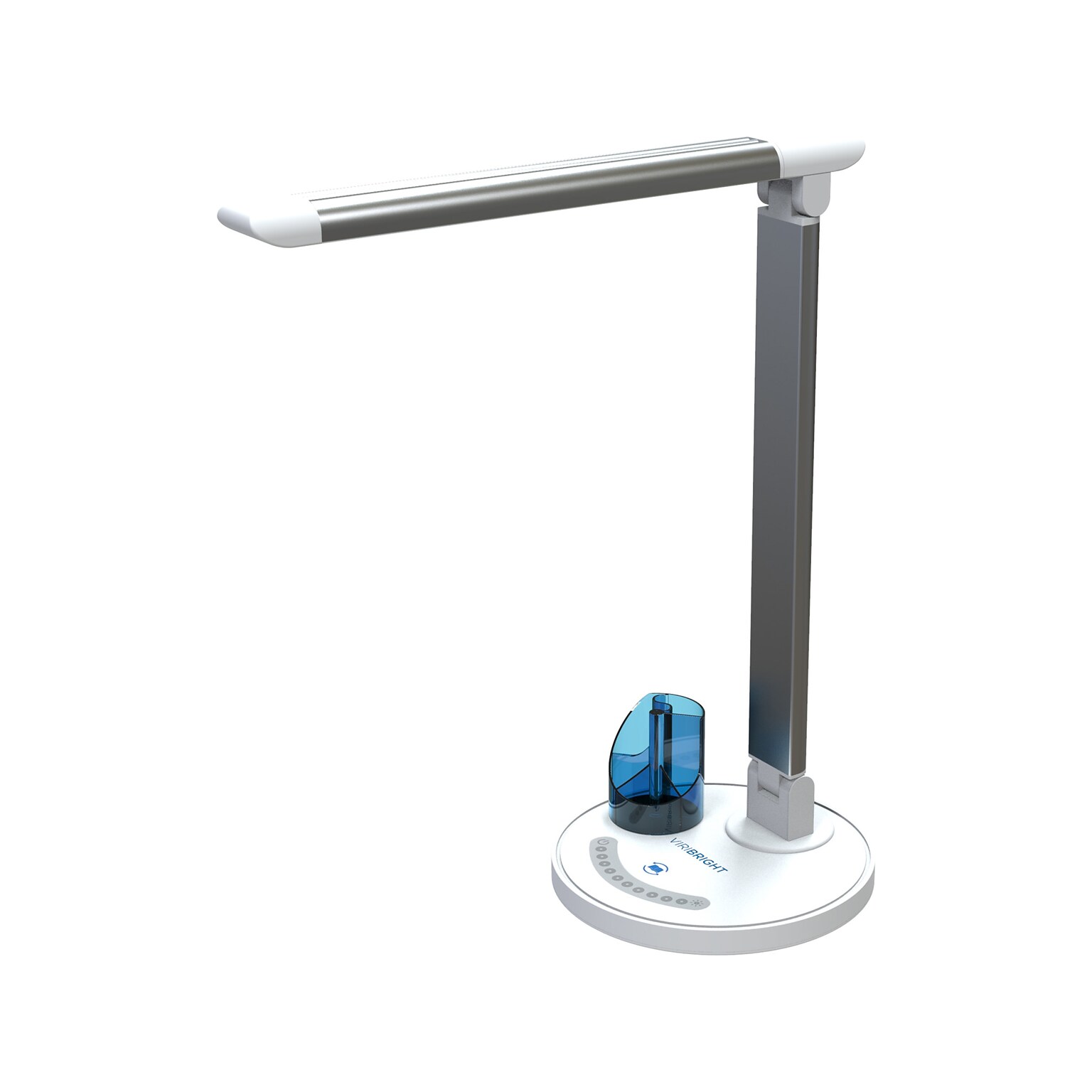 Viribright LED Desk Lamp, 17, White Silver (850071)