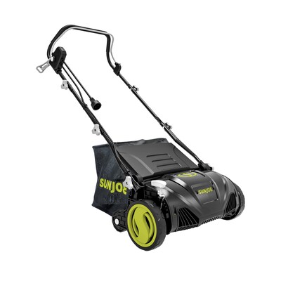 Sun Joe Electric Lawn Dethatcher & Scarifier, 12.6" W, Black (AJ805E)