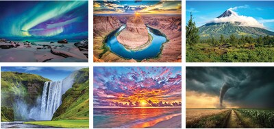 Custom Coronado Amazing Nature Spiral Wall Calendar