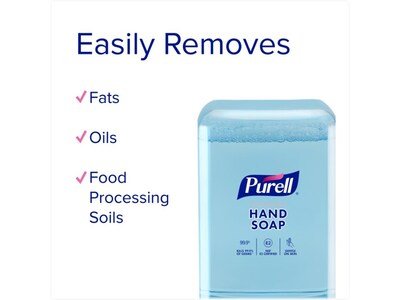 PURELL Foaming Hand Soap Refill for ES10 Dispenser, 1200mL, 2/Carton (8383-02)
