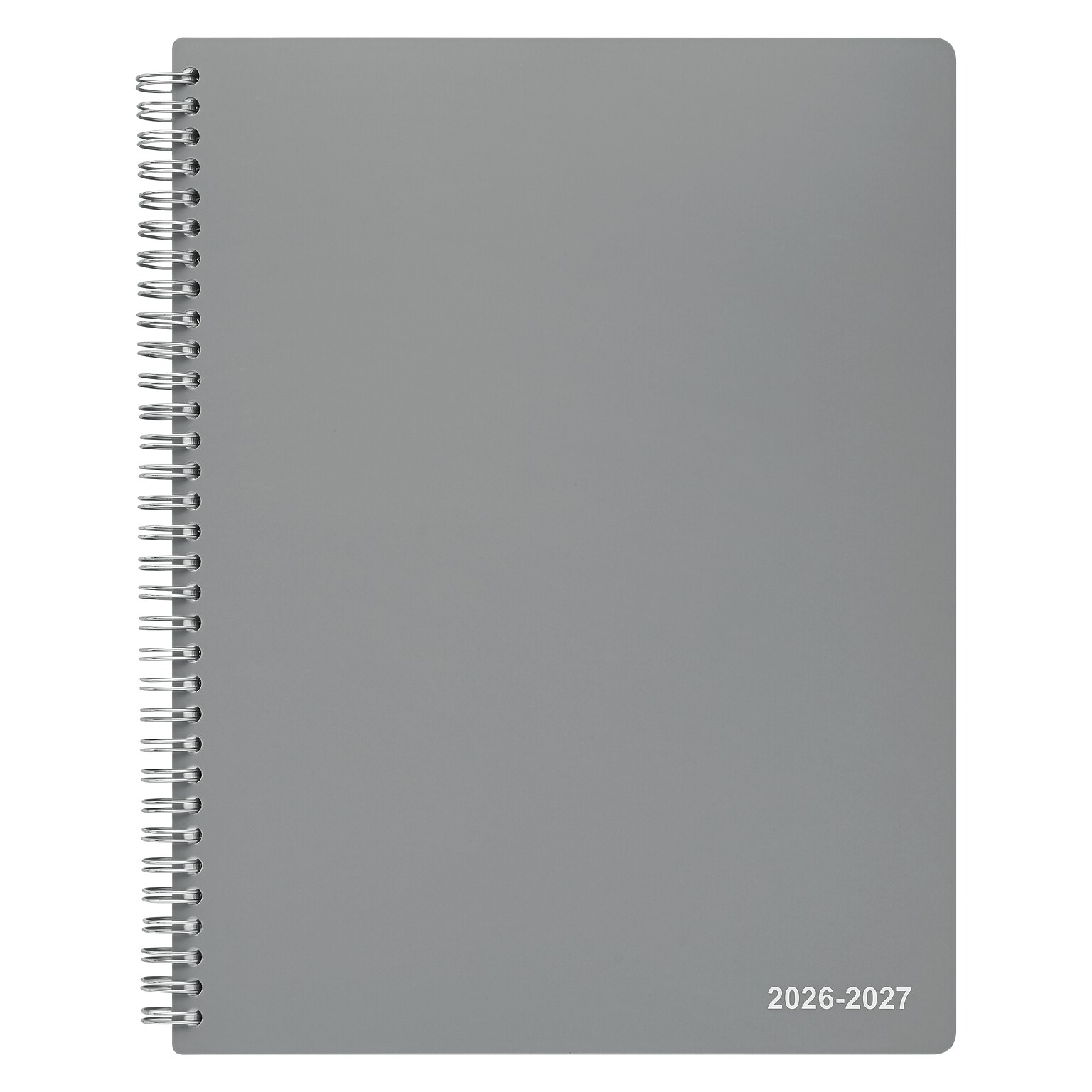 2026–2027 Staples 8.5 x 11 Academic Weekly and Monthly Planner, Gray (ST63502-27)