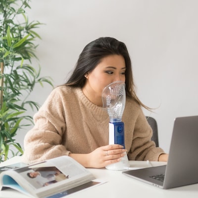 Crane Corded Personal Air Purifier, White (EE-5955)